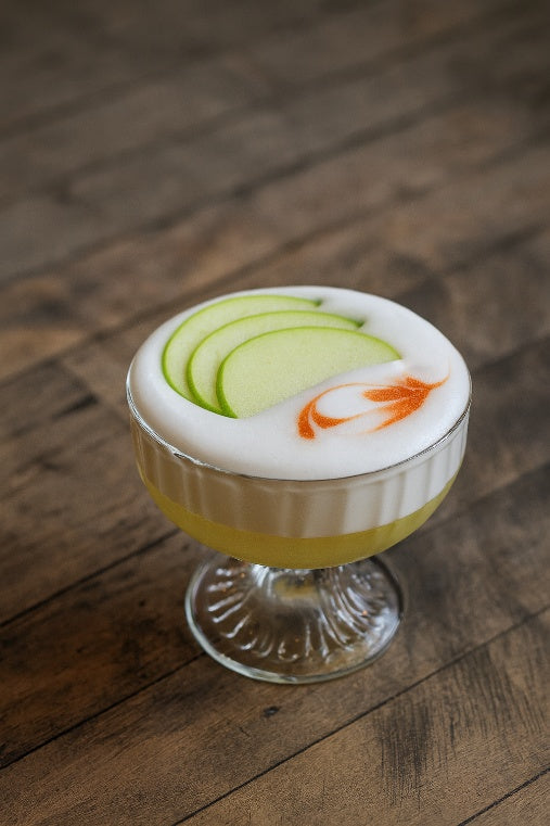 Salted Agave & Apple Sour