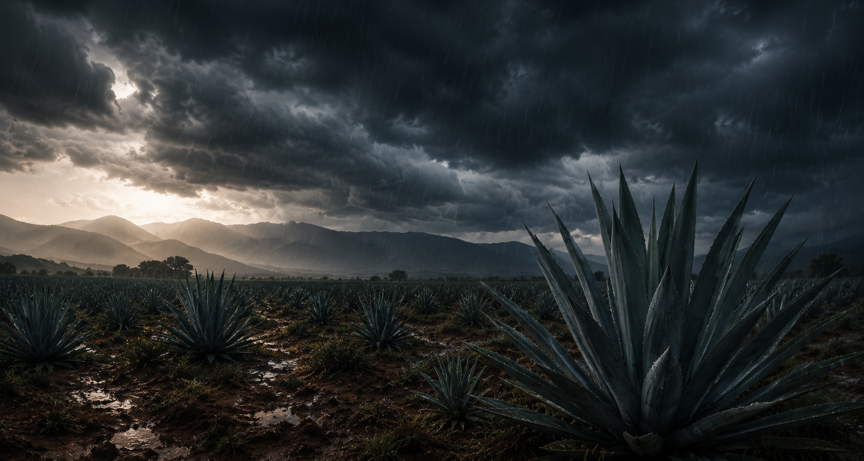 Agave fields